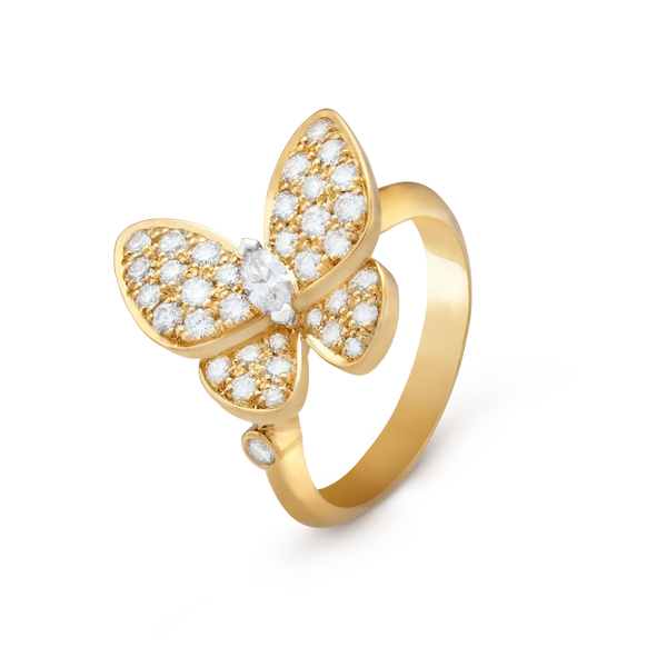 ˇSirae GemˇBUTTERFLY DIAMOND RING